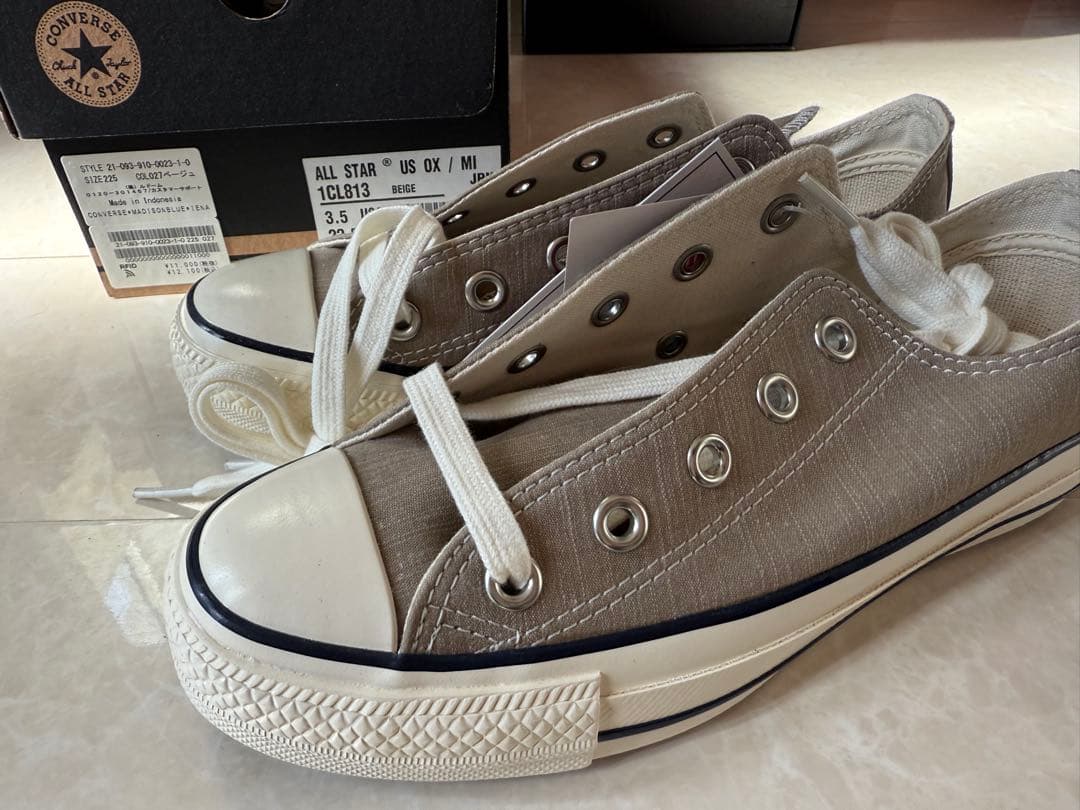 CONVERSE ALL STAR ベージュ 22.5