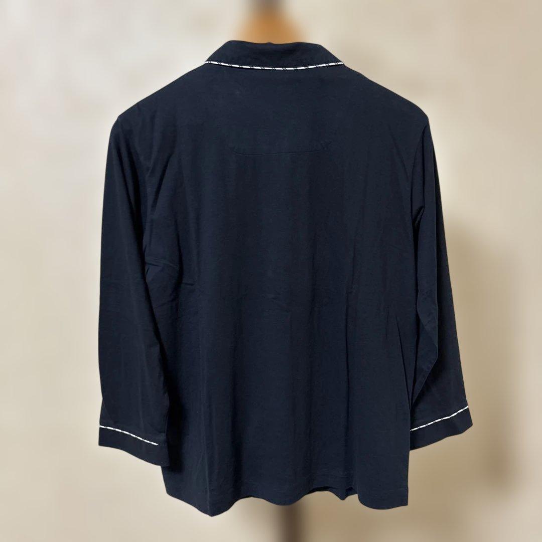 未使用品　TENERITA テネリータ ネイビー コットンパジャマセット