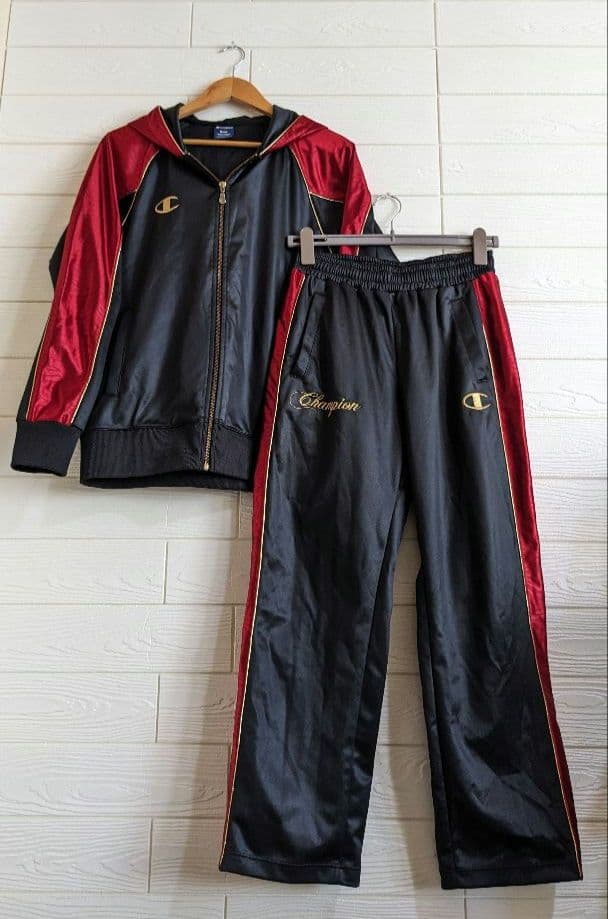 Champion 魔裟斗モデル フード付き ジャージ 上下 セットアップ M