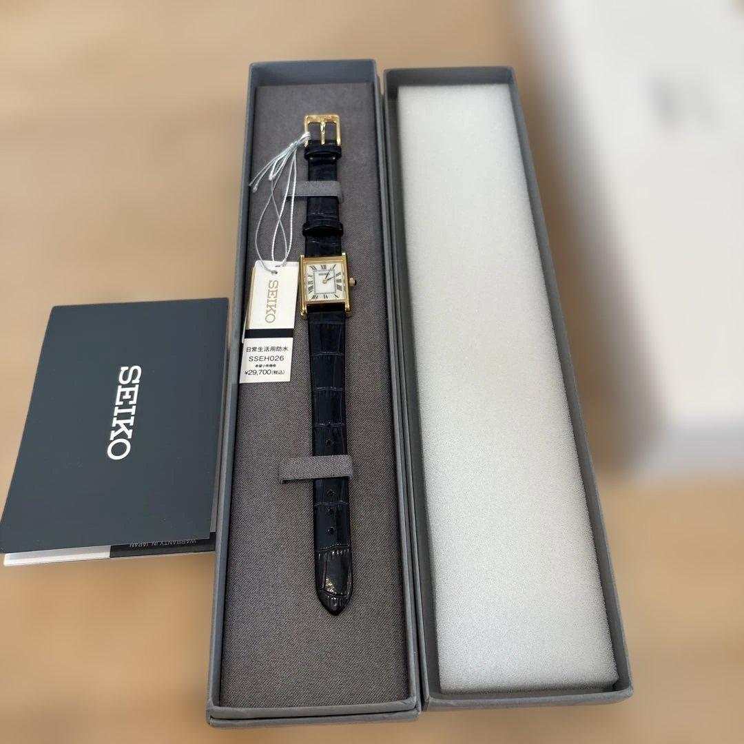 SEIKO ナノユニバースSSEH026 腕時計ゴールド/ブラック - メルカリ