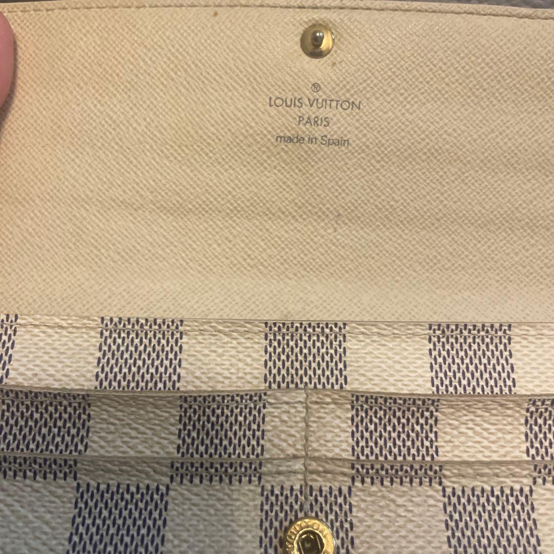 LOUIS VUITTON ダミエ・アズール 長財布 値下げ⭕️即購入⭕️ - メルカリ