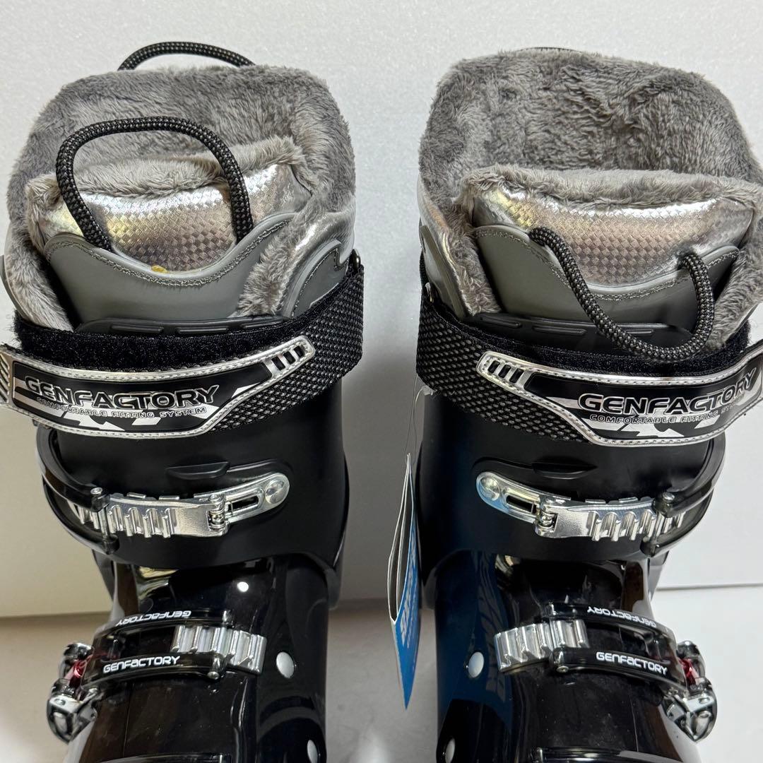 未使用27.5cm GENFACTORY CARIUS 5 スキーブーツブラック