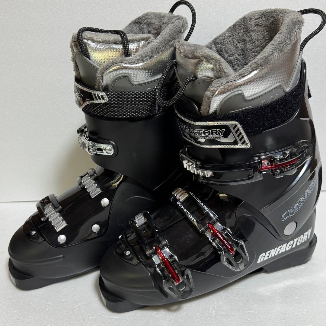 未使用27.5cm GENFACTORY CARIUS 5 スキーブーツブラック