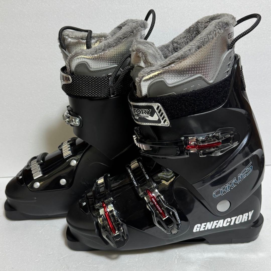 未使用27.5cm GENFACTORY CARIUS 5 スキーブーツブラック