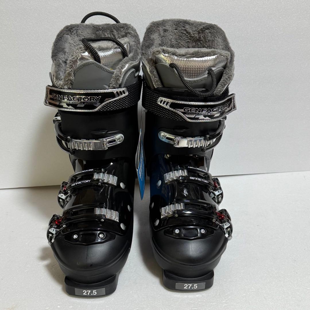 未使用27.5cm GENFACTORY CARIUS 5 スキーブーツブラック