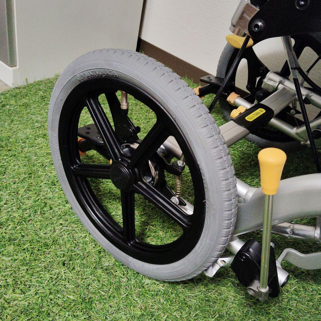 松永制作所 リクライニング 車椅子 マイチルトコンパクト MH-CR3D