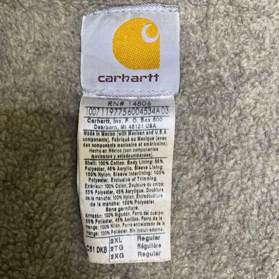 フェード 90s 00s Carhartt ダックジャケット ワーク デトロイト