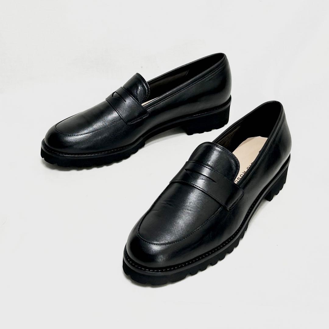 ■定4万 24AW 美品 ファビオルスコーニ 39 24.5〜25 ローファー