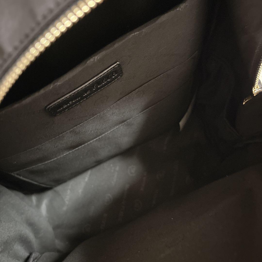 メゾンドフルール 撥水加工キャリーオンリュック ブラック