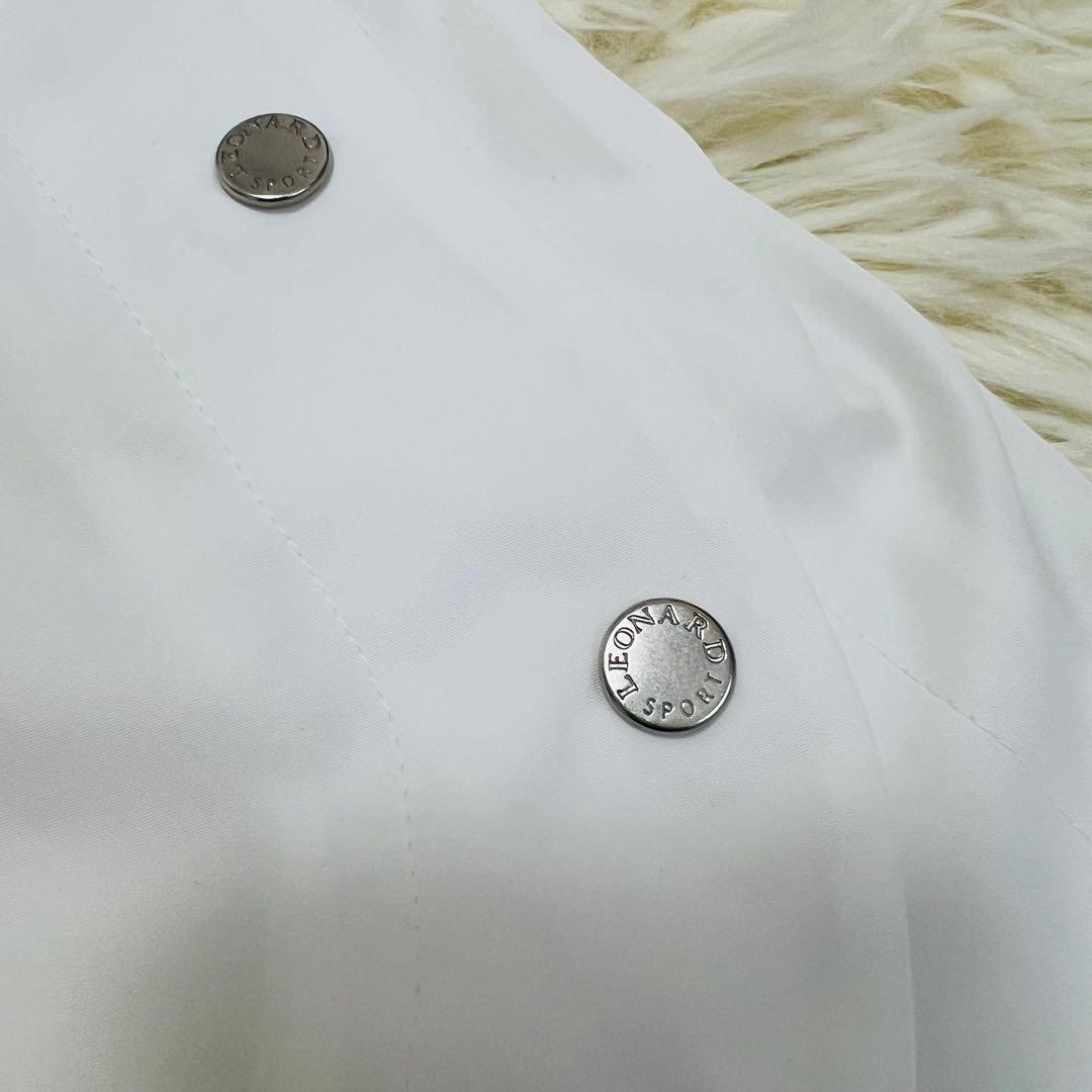 【新品未使用タグ付き】レオナール　ナイロンジャンバー