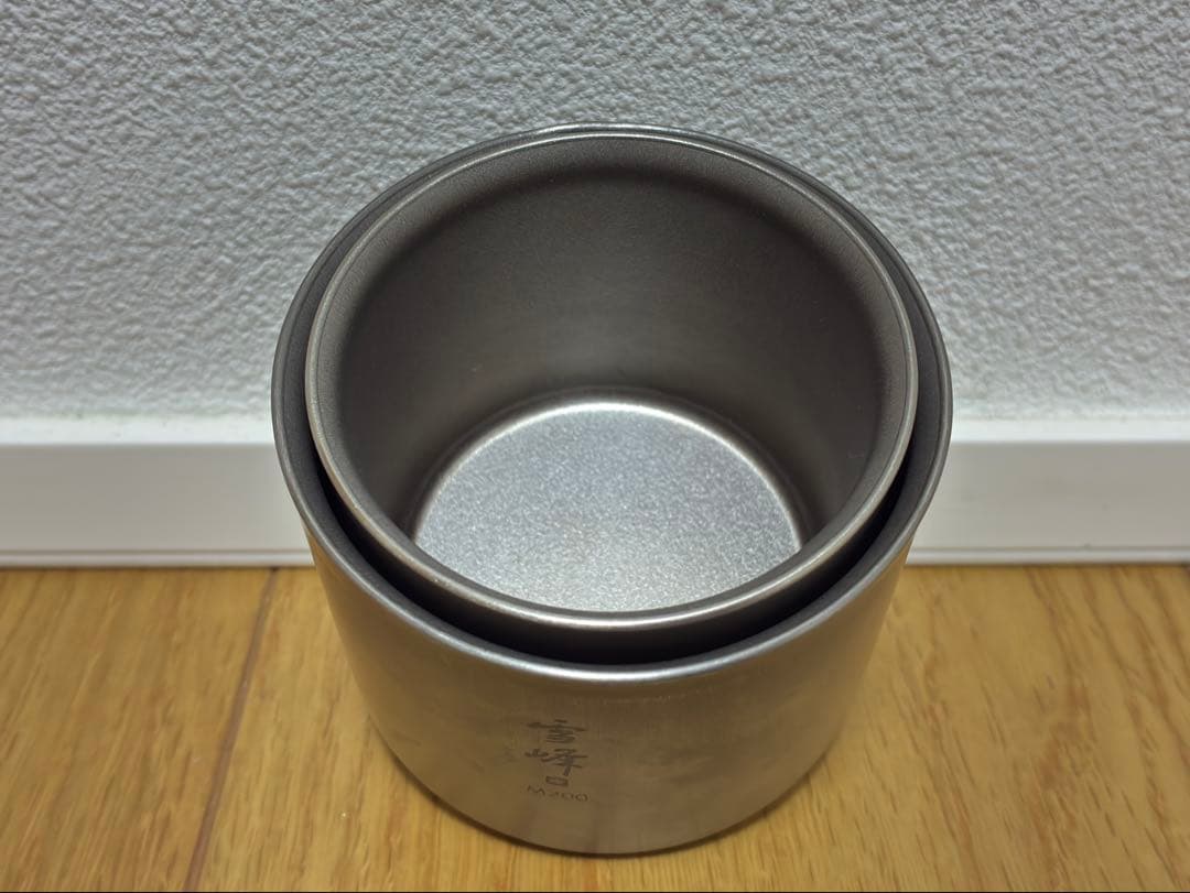 【激レア】スノーピーク　スタッキングマグ　雪峰　Ｍ200 150