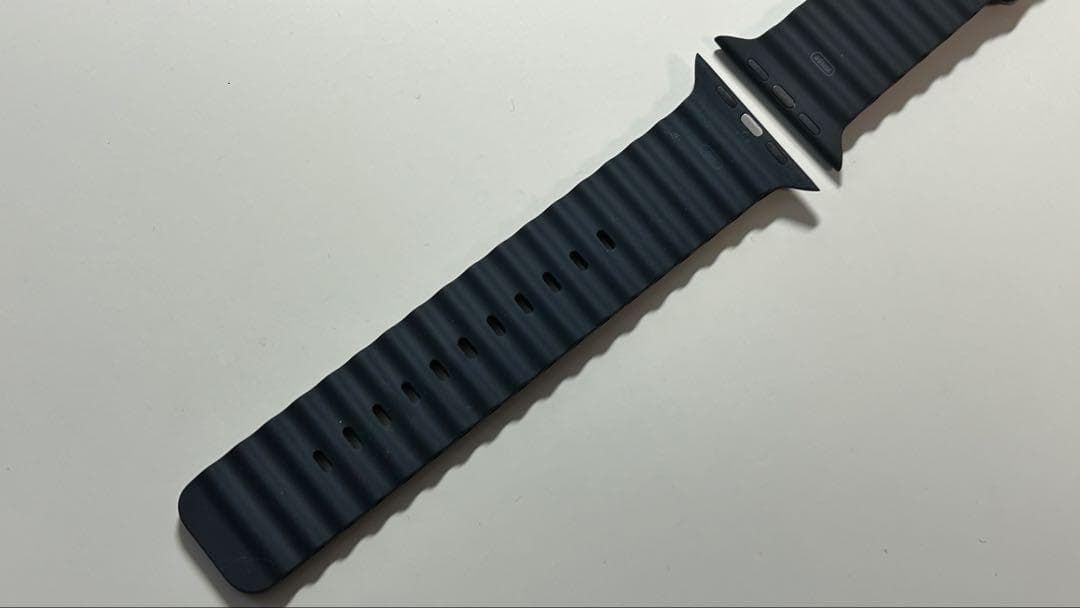 【美品・箱なし】純正 49mmオーシャンバンド・ブラック（ブラックチタニウム）④