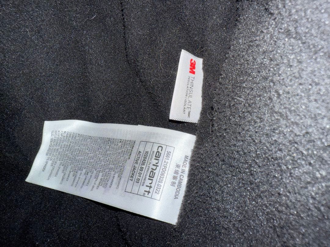 カーハートwip× masterpiecesound アクティブ ジャケット　L