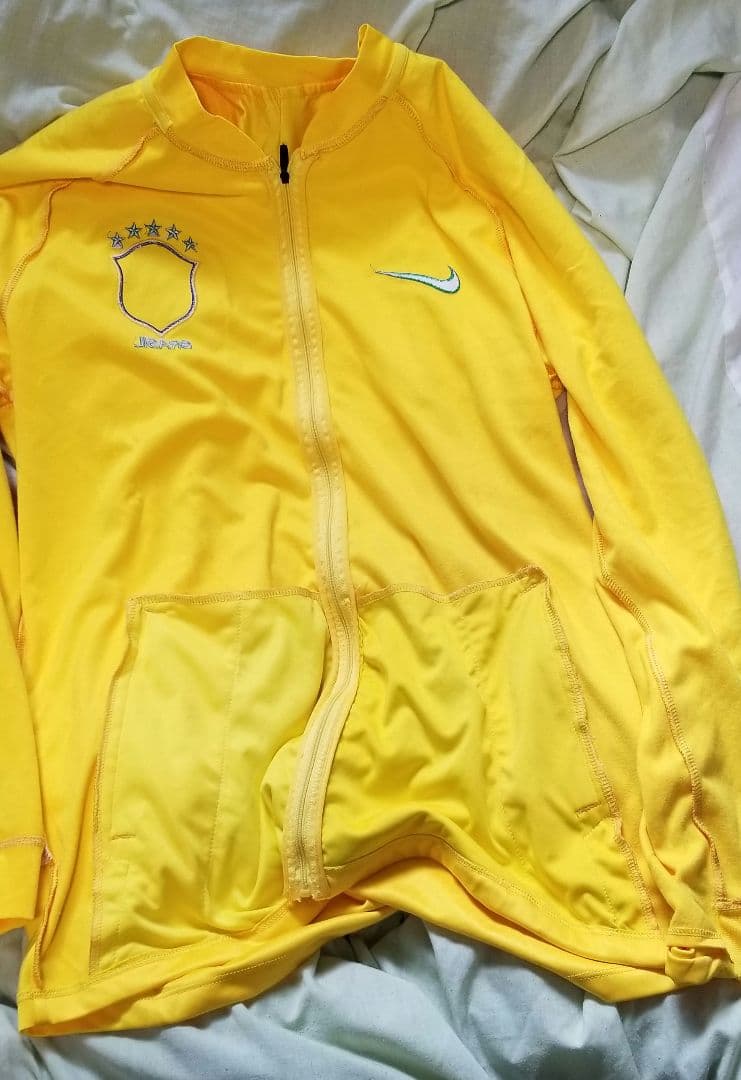 NIKE　ナイキ　ブラジル代表　2018 アンセムジャケット　オーセンテック