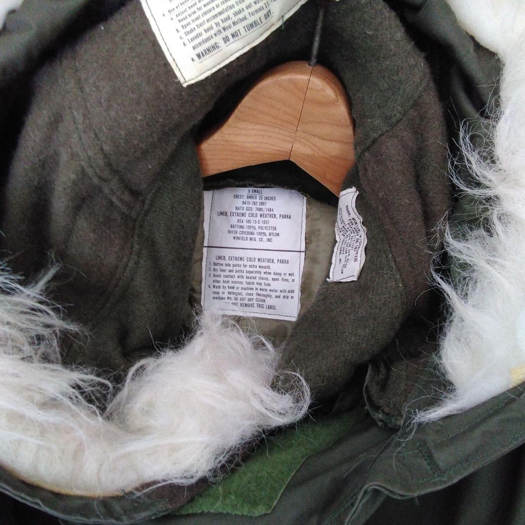 デット〔米軍実物〕☆m 65フィッシュテール　m 65モッズコート☆　xs