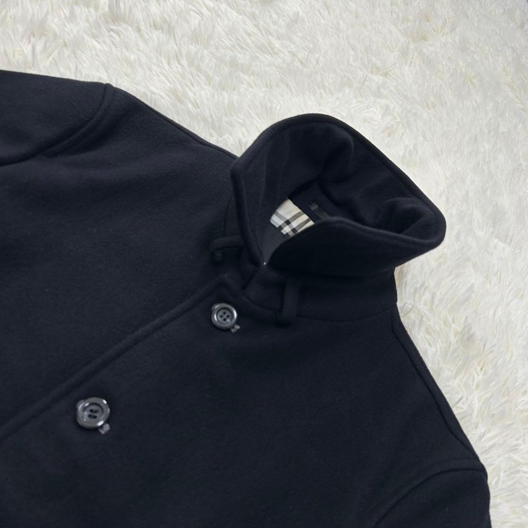 【極美品/M】バーバリー ブラックレーベル チェスターコート アウター カシミヤ