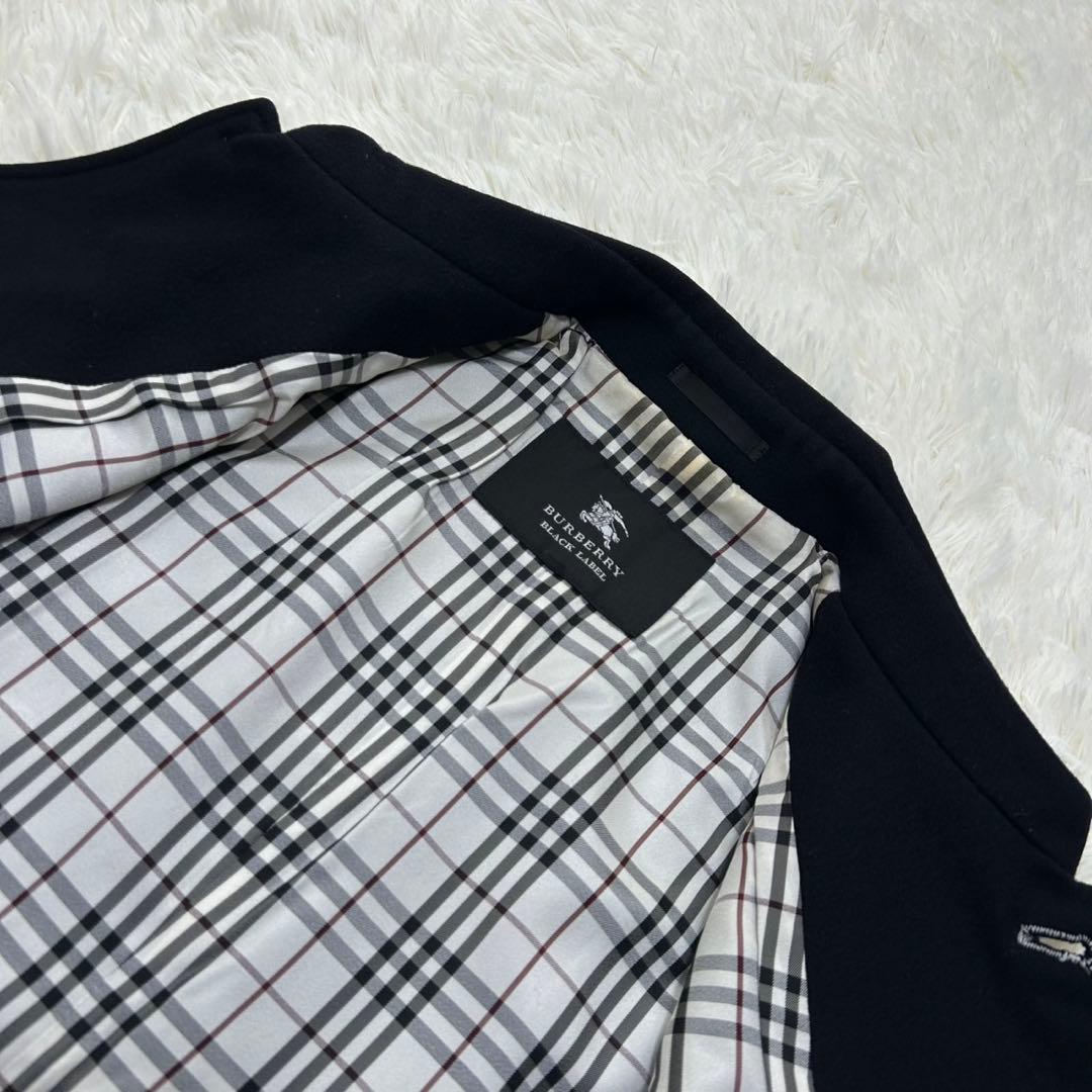 【極美品/M】バーバリー ブラックレーベル チェスターコート アウター カシミヤ