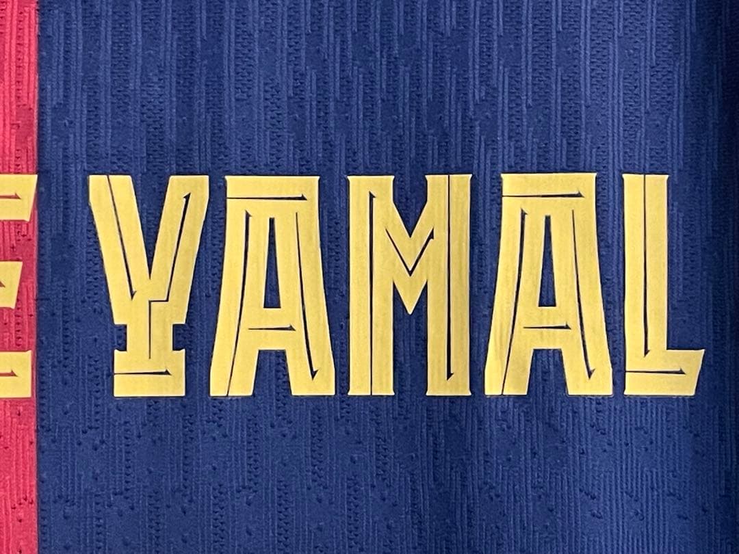 【タグ付き正規品】オーセンティック バルセロナ24-25ラミン ヤマル 19