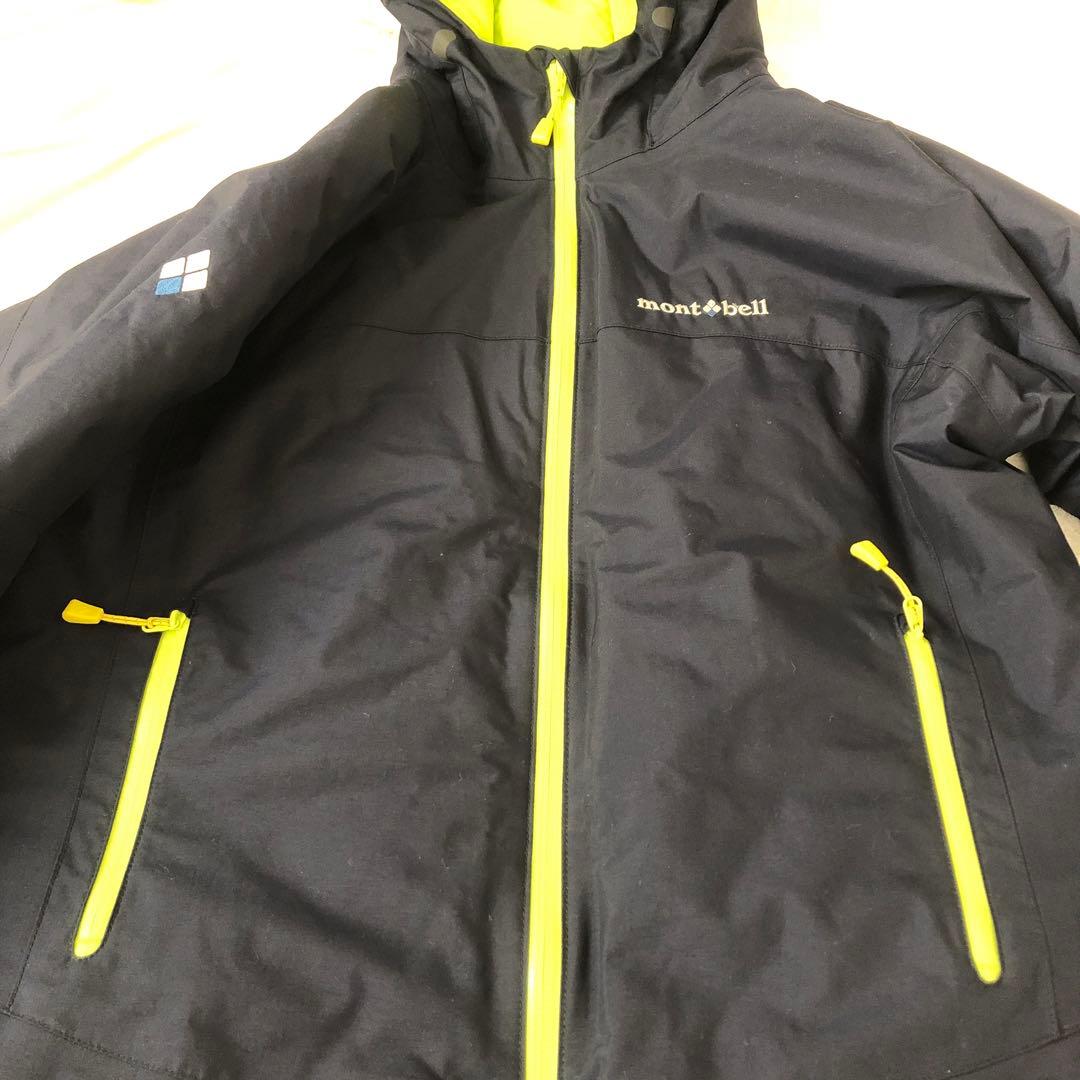 モンベル男の子スキー150パウダーステップパーカー