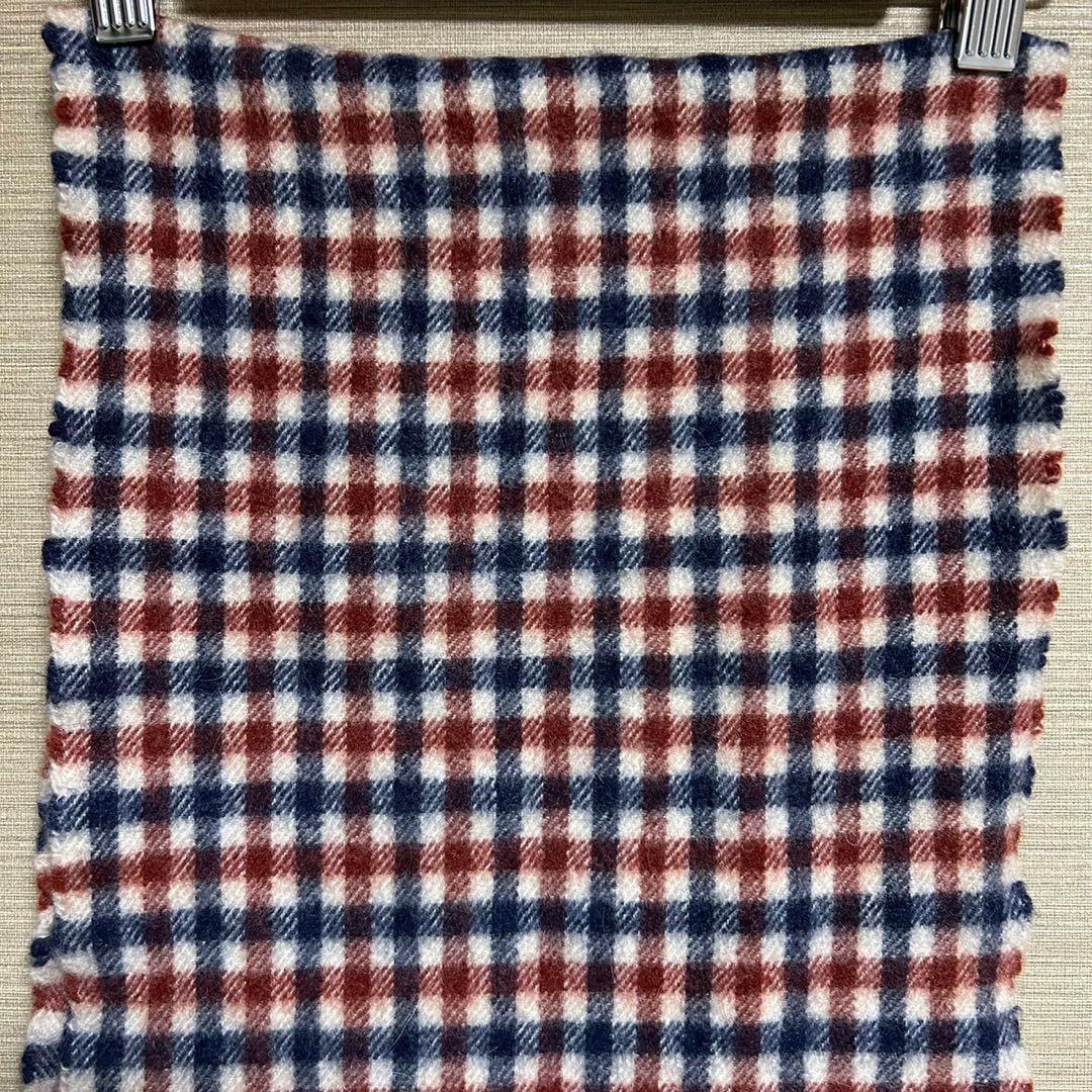 カシミヤ100% Aquascutum アクアスキュータム マフラー ストール