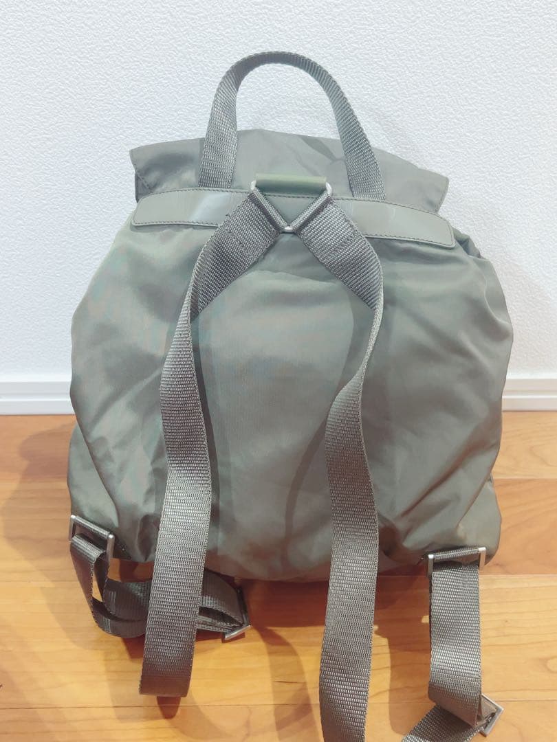 PRADA リュック　バックパック グリーンカーキ