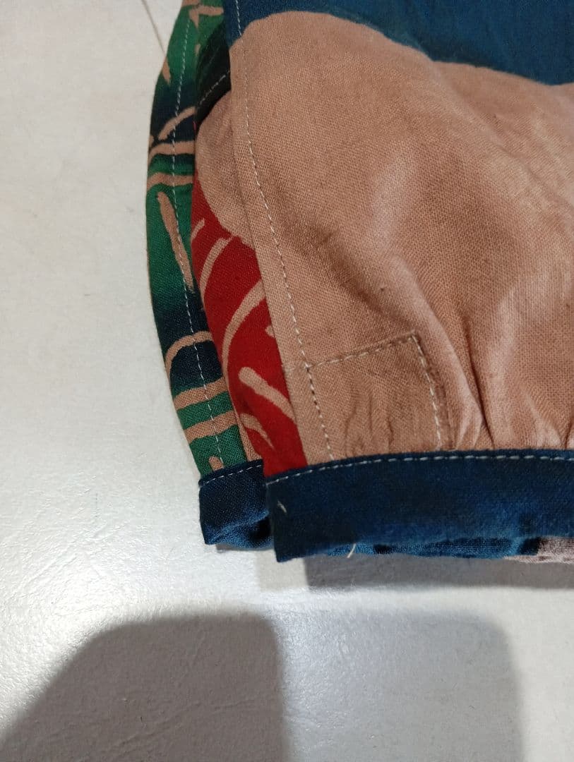 ★専用★武者絵幟旗のパンツ★柿渋染★