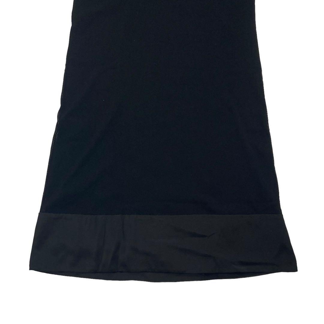 07T214☆ VIVIENNE TAM 花柄 刺繍 ひざ丈ワンピース 春夏 S