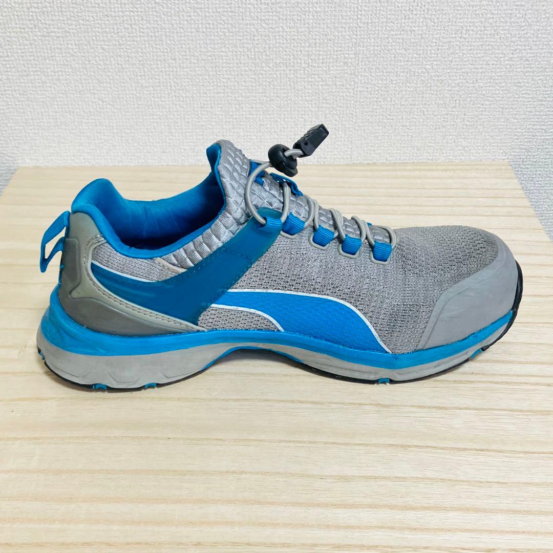 プーマ PUMA 安全靴 エキサイト 2.0 グレー/ブルー 25.5cm