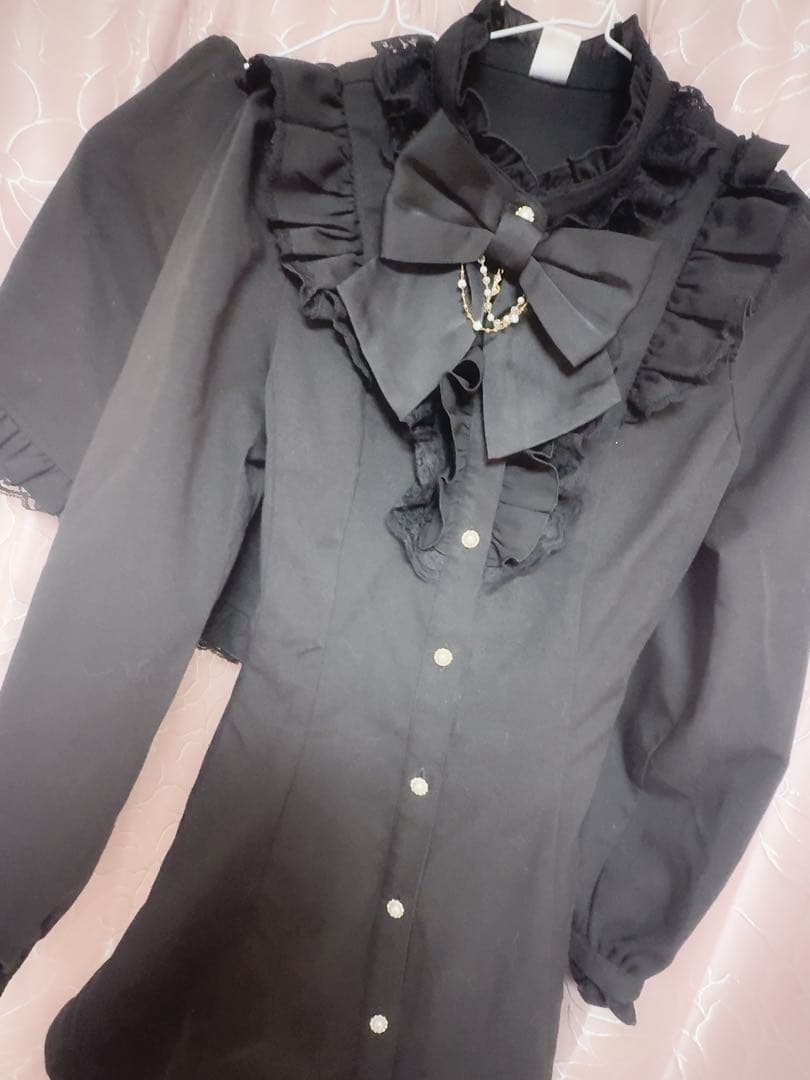 Secret Honey アクセサリーリボンレースフリルセットアップ