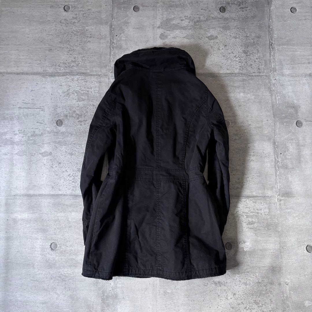 00s 平成ギャル ミリタリージャケット ボリュームネック ギミックy2k