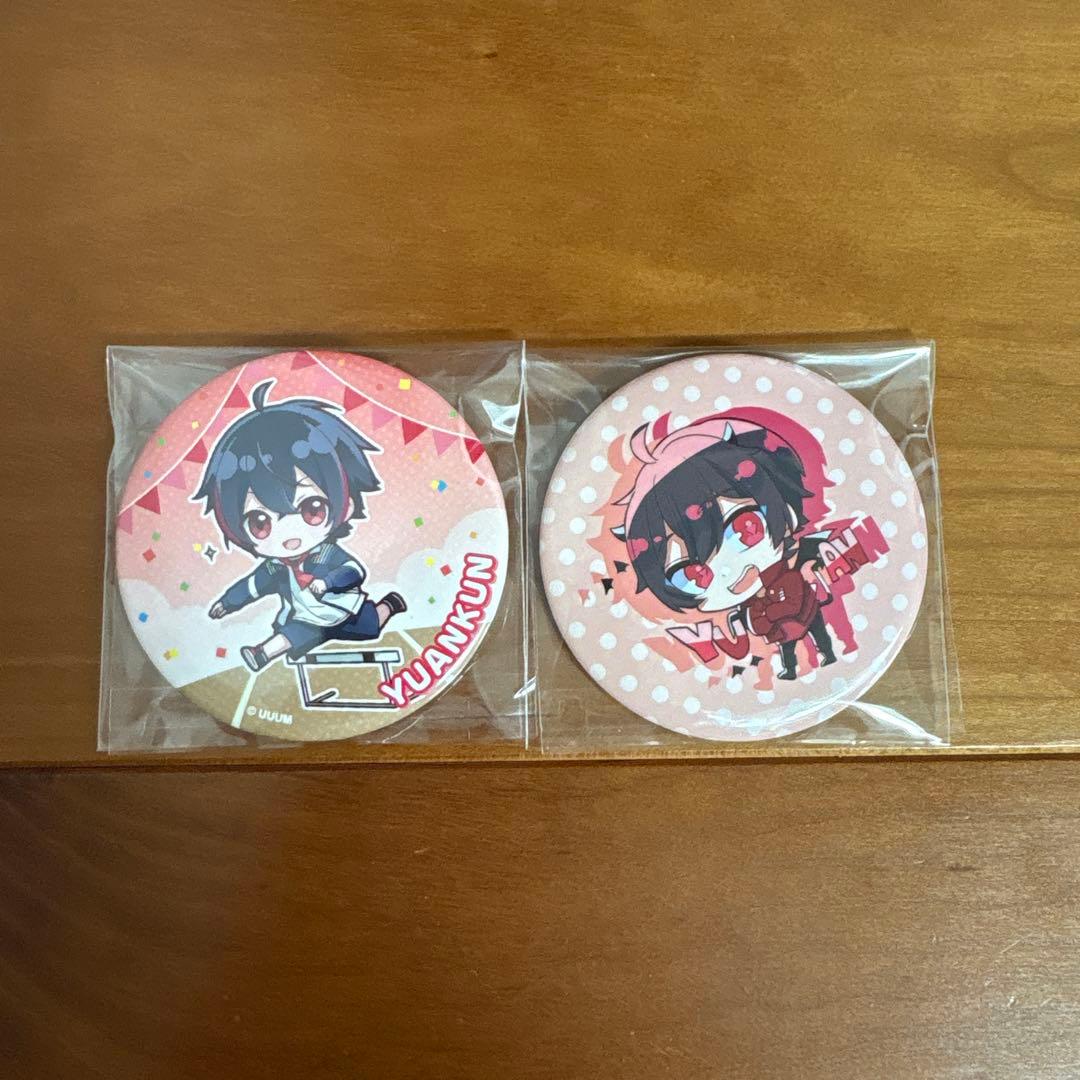 カラフルピーチ ゆあんくん セブンイレブン 初期缶バッジ - メルカリ