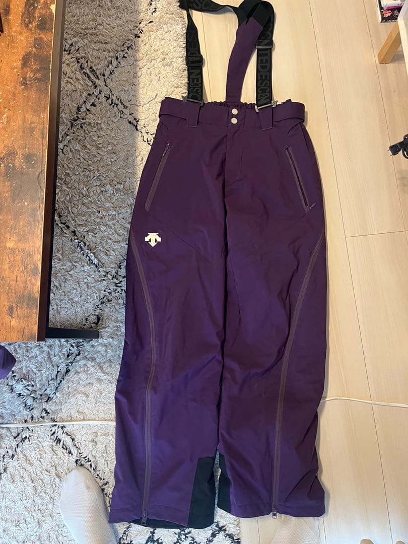 いっぺー様専用DESCENTE スキーウェア フード付き 紫/緑/赤