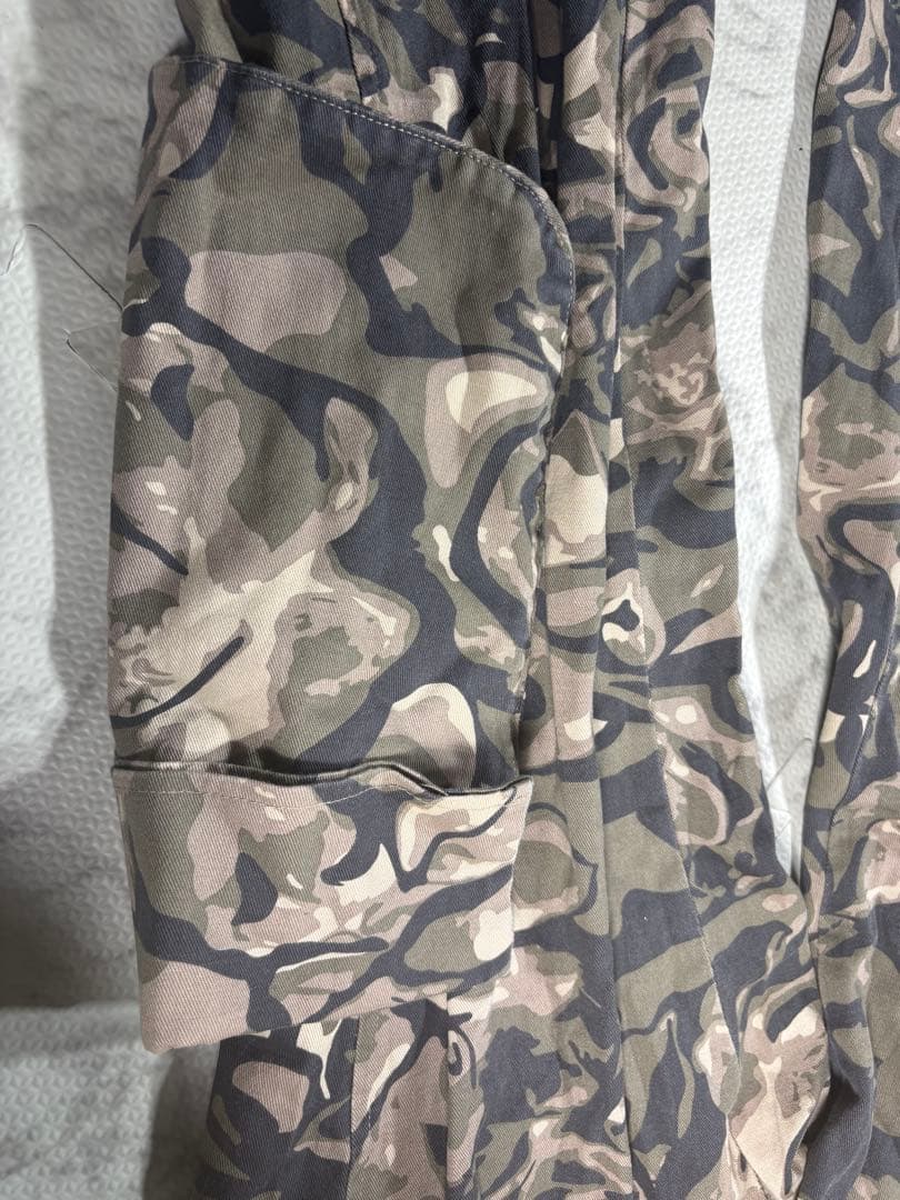 【美品】Open YY ロールウエスト　カモ　迷彩　カーゴパンツ　サイズ1（S）