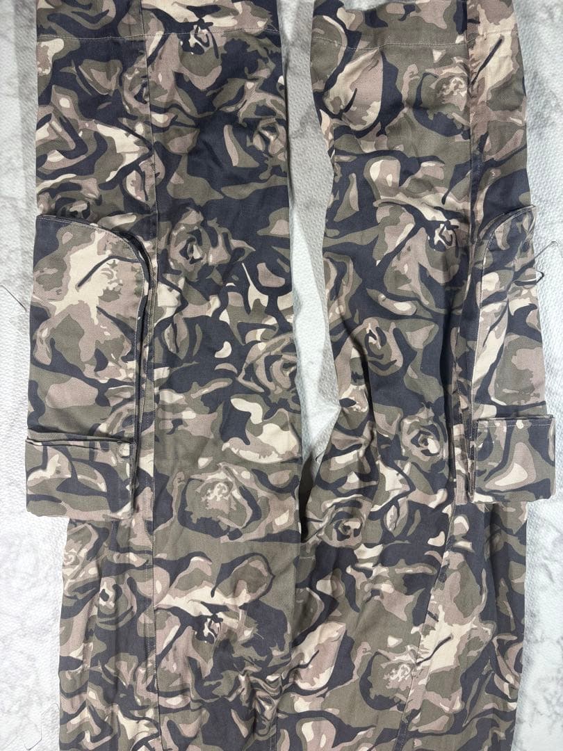【美品】Open YY ロールウエスト　カモ　迷彩　カーゴパンツ　サイズ1（S）