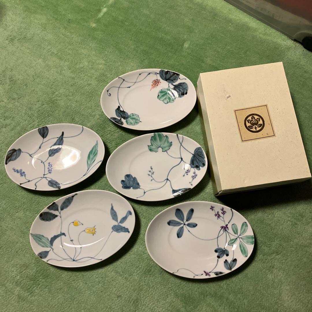 未使用 たち吉 はなぞめ 和皿 5枚セット - メルカリ