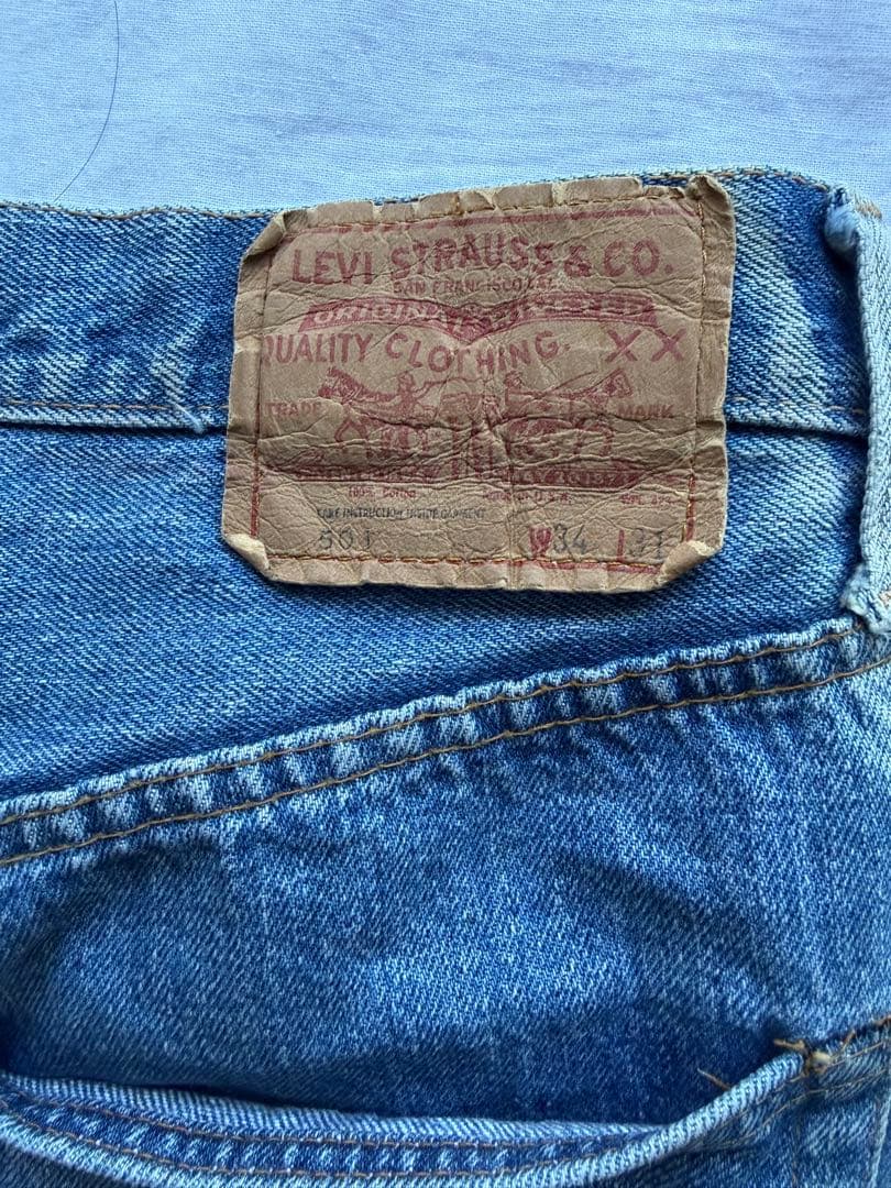 リーバイス 501 赤耳 ヴィンテージデニム66前期 W34 L31