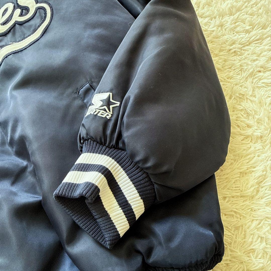90s 美品 MLB STARTER製 ヤンキース ナイロンスタジャン ブルゾン