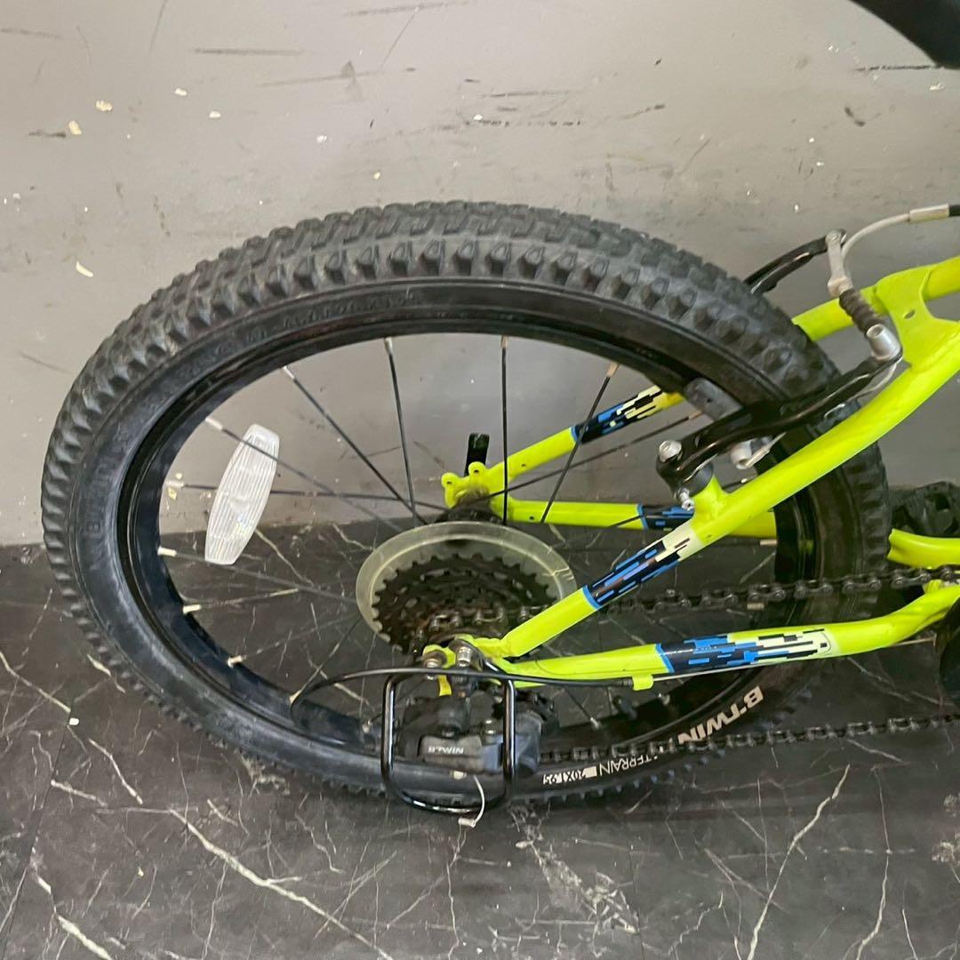 【3】《一般車》子供用スポーツ車 ROCKRIDER グリーン 黄緑