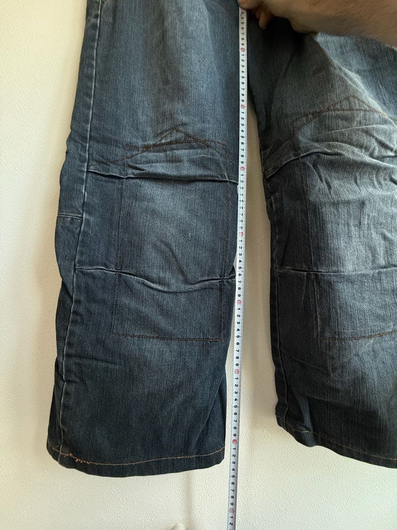 マリテフランソワジルボー デニムパンツ ワイドパンツ 34×32 バギー