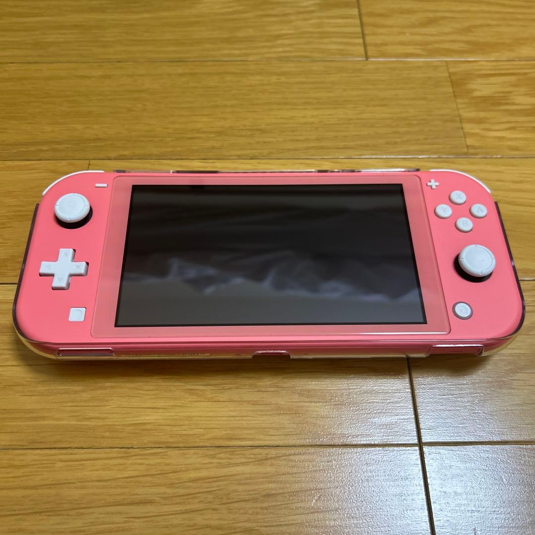 Nintendo Switch Lite本体(透明ケース・画面保護シート付)