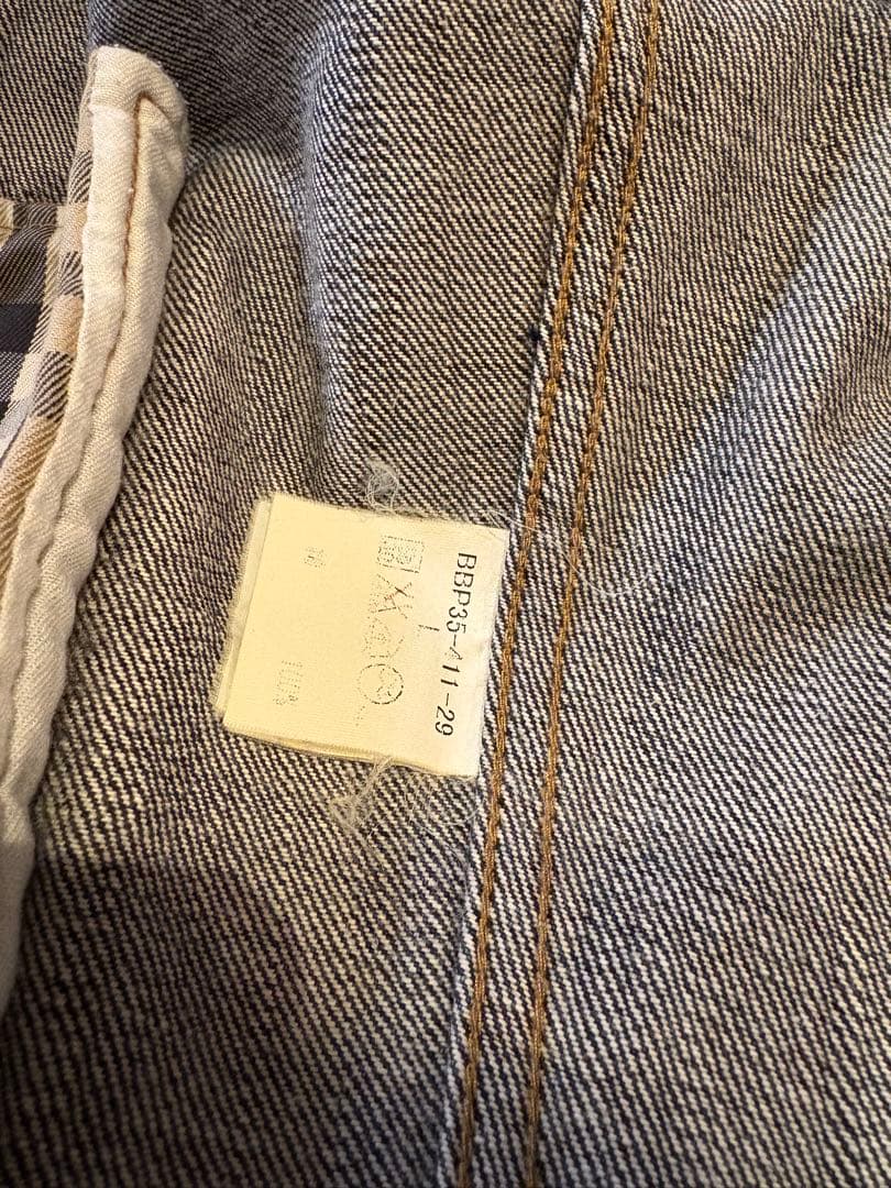 【大幅値下げ】BURBERRY ロンドン　デニムジャケット