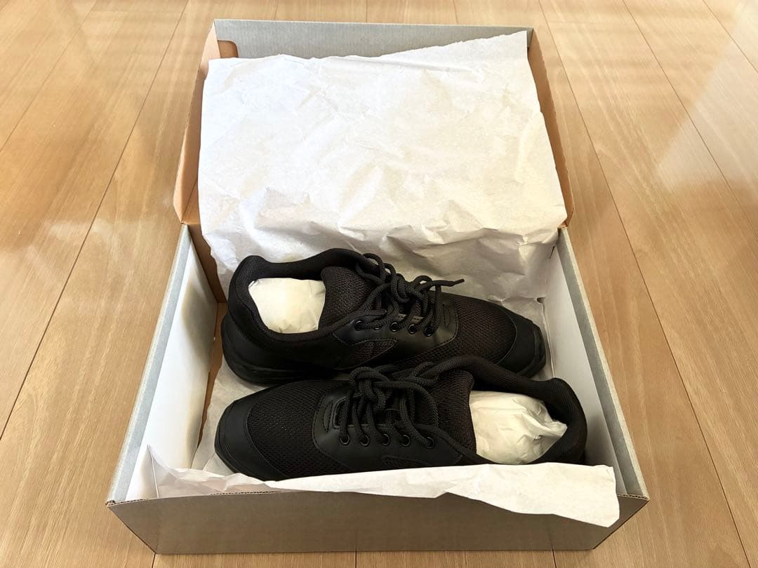 Chacott ダンススニーカー　ローカット　ブラック　26.5cm