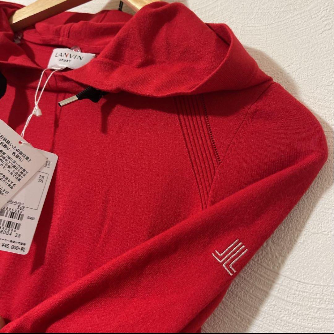 新品38 ランバン スポール lanvin sport ニットワンピース