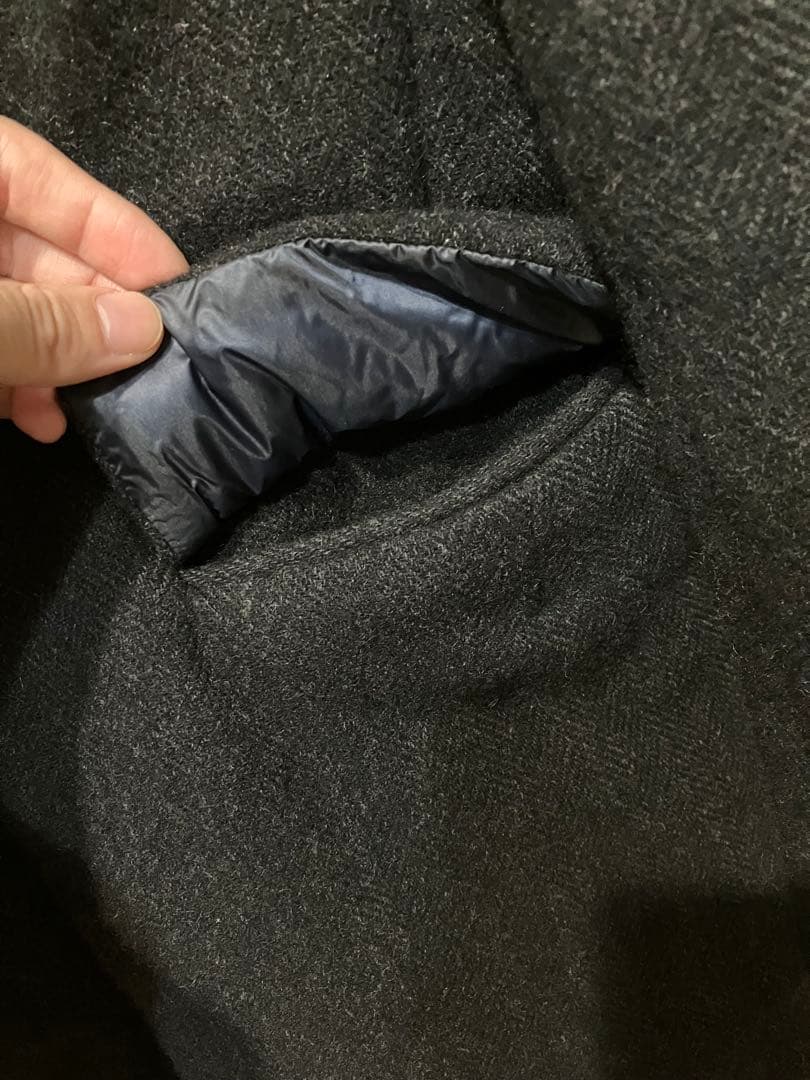 sacai✨パデットツイード　ステンカラーコート