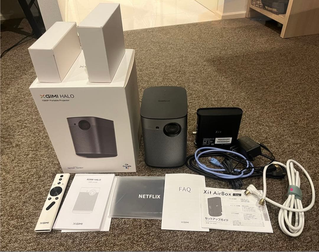 た*け様 最終特価！【美品】XGIMI HALO プロジェクター※TVチューナー
