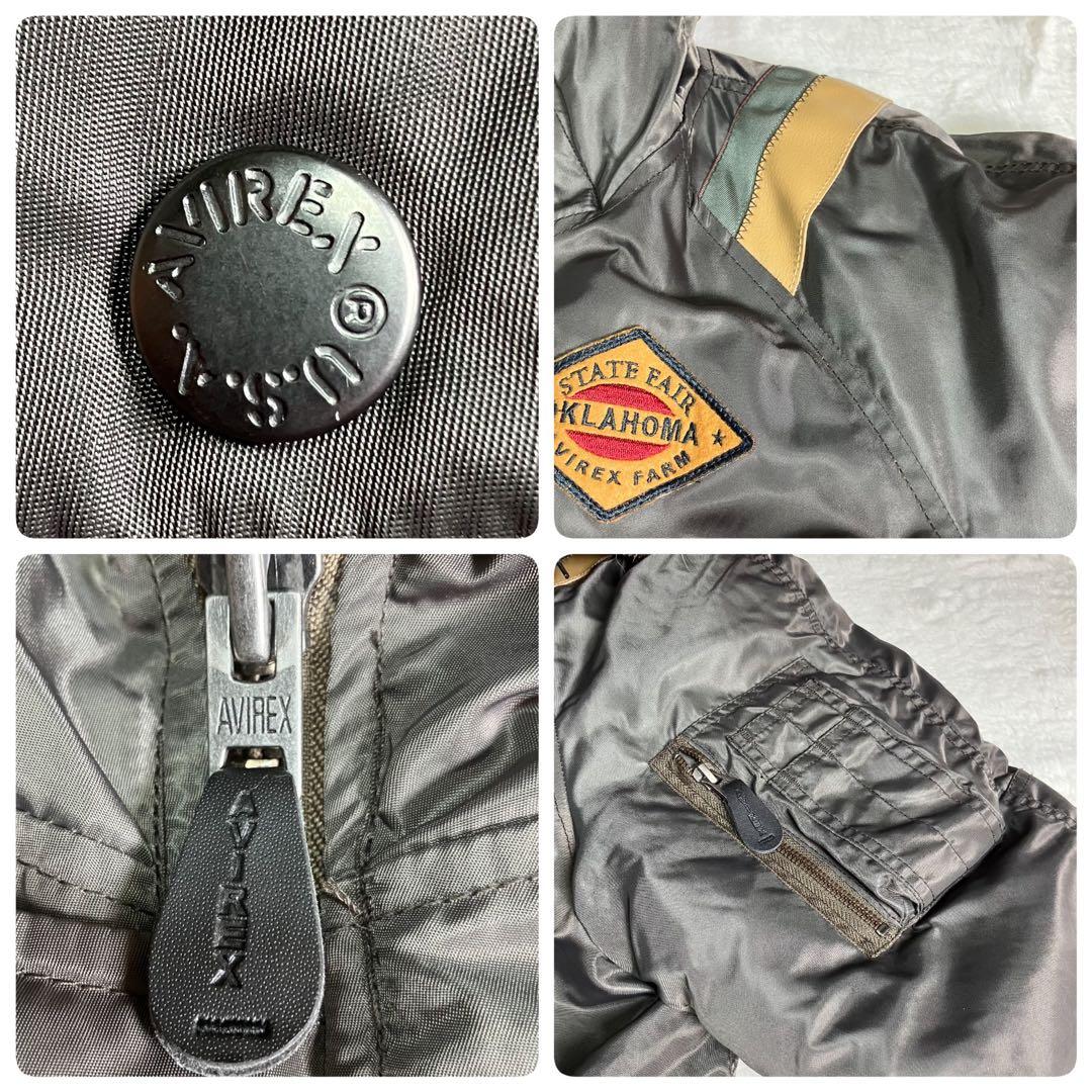 【お達様】2XL未使用級✨AVIREX完売✨N-3BフライトJK ラクーンファー