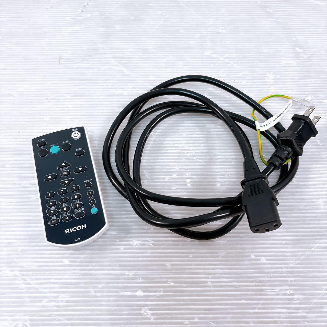 【極美品】RICOH リコー PJ WX4152 プロジェクター ケース付き