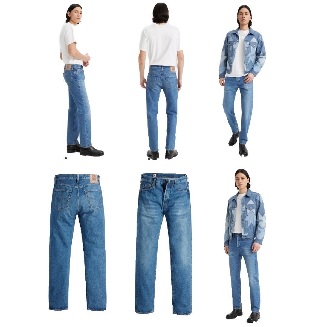 極美品　リーバイス501(R) ムリンダ　日本製　ビッグE 革パッチ　デニム