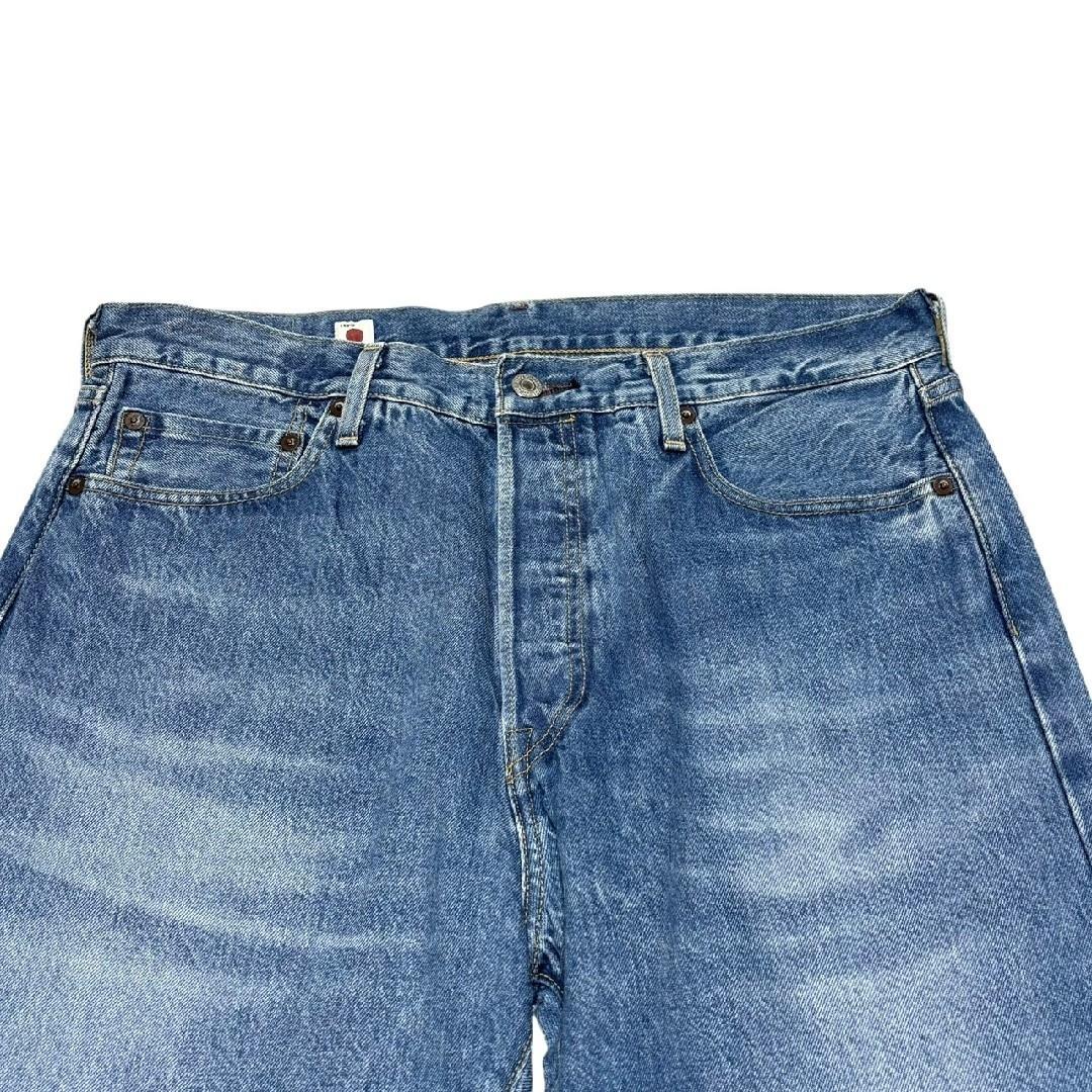 極美品　リーバイス501(R) ムリンダ　日本製　ビッグE 革パッチ　デニム