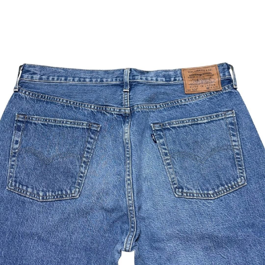 極美品　リーバイス501(R) ムリンダ　日本製　ビッグE 革パッチ　デニム